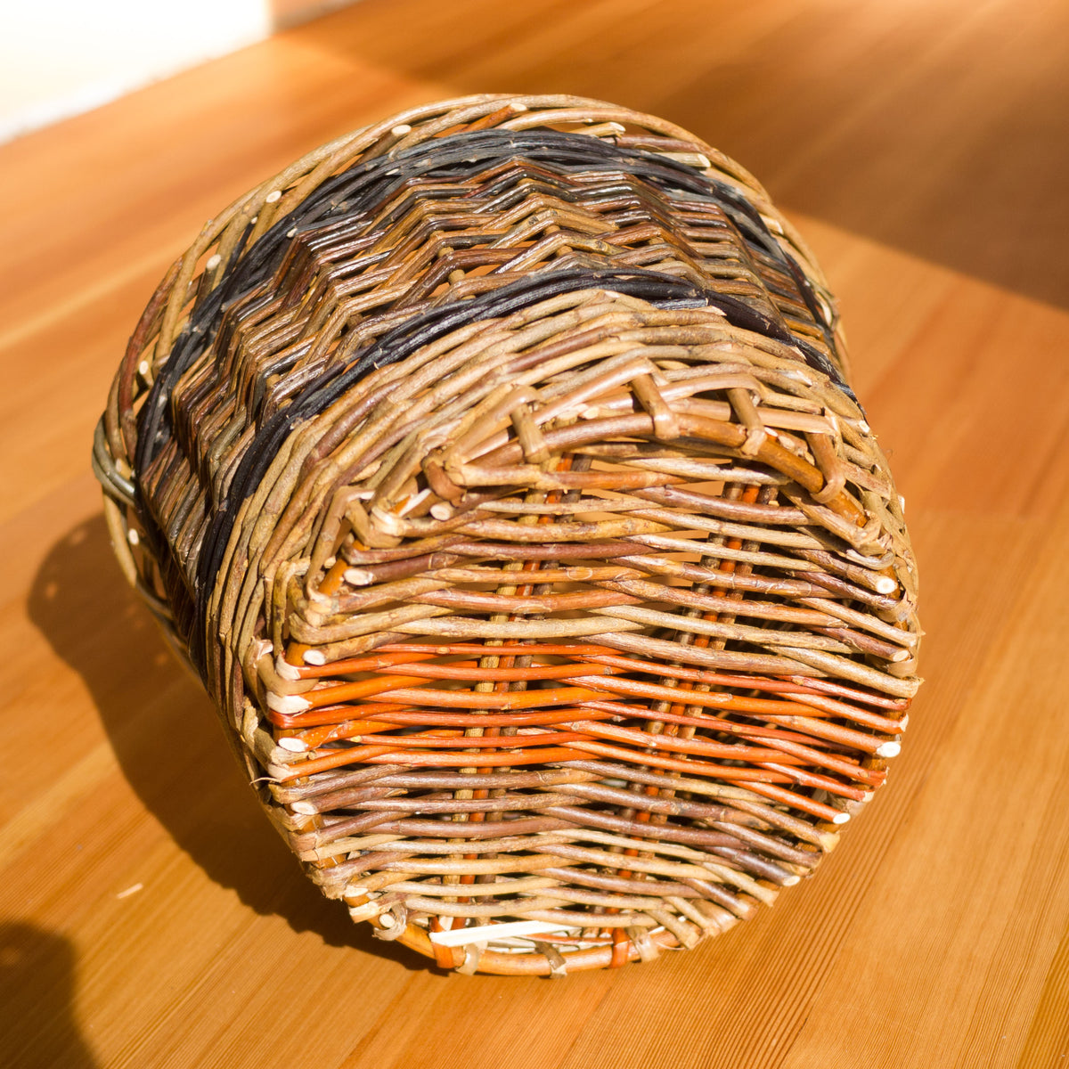 Round Shopper Willow Basket #2