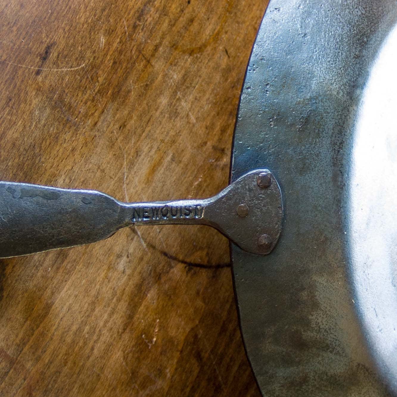 newquistforge Woks and Pans 10" Carbon Steel Fry Pan