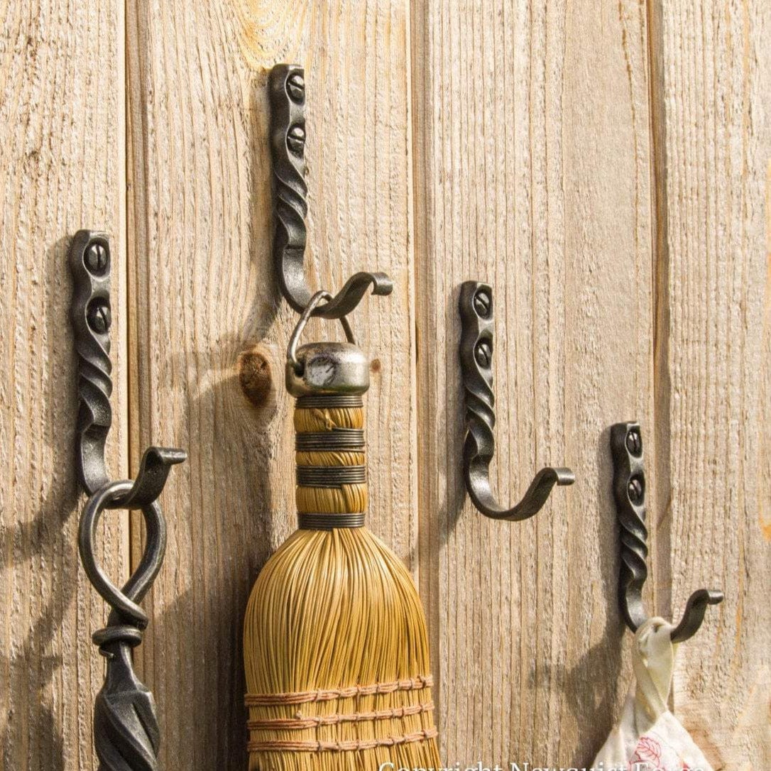 newquistforge Hooks and Hardware Small Kitchen Hooks • Set of Four