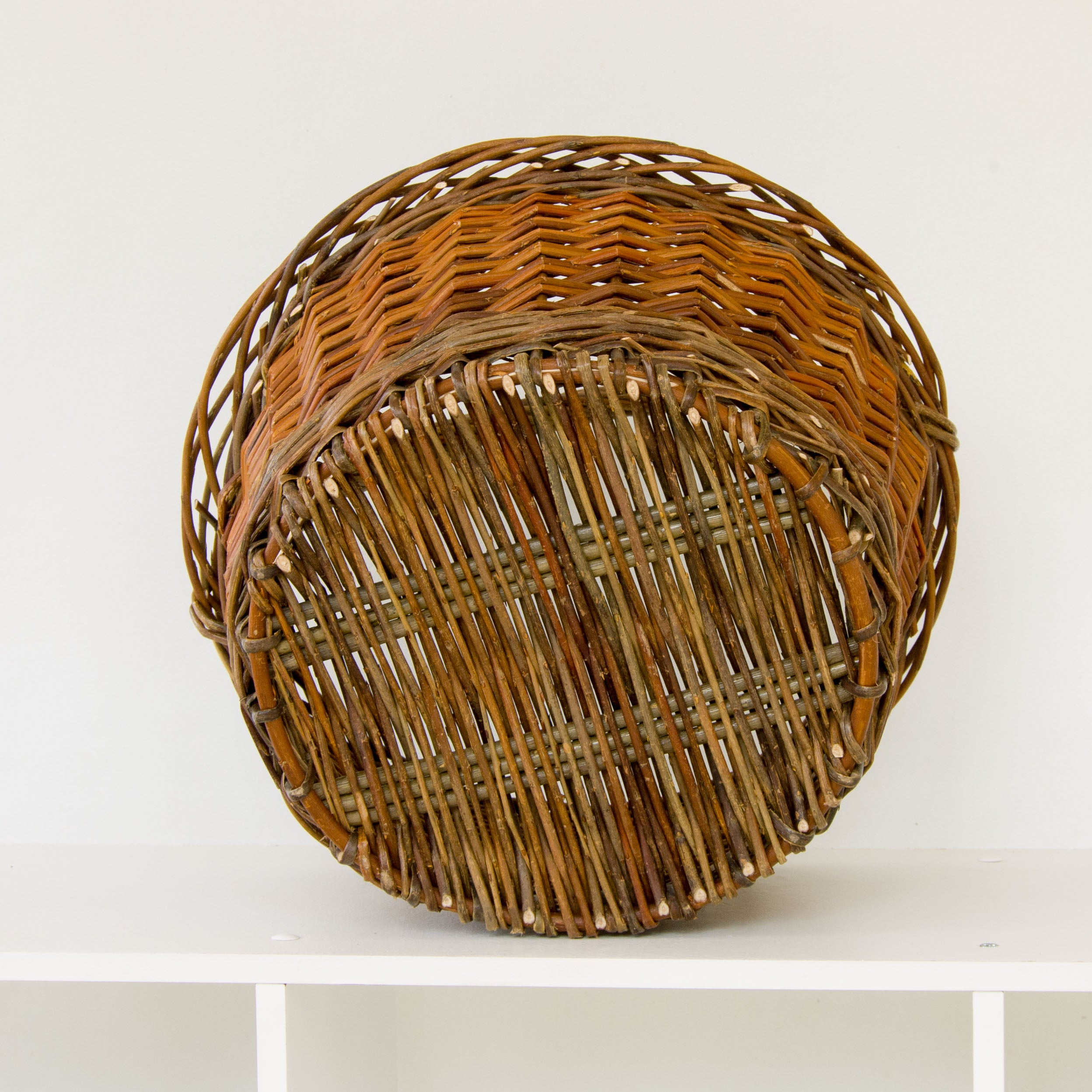 Round Shopper Willow Basket