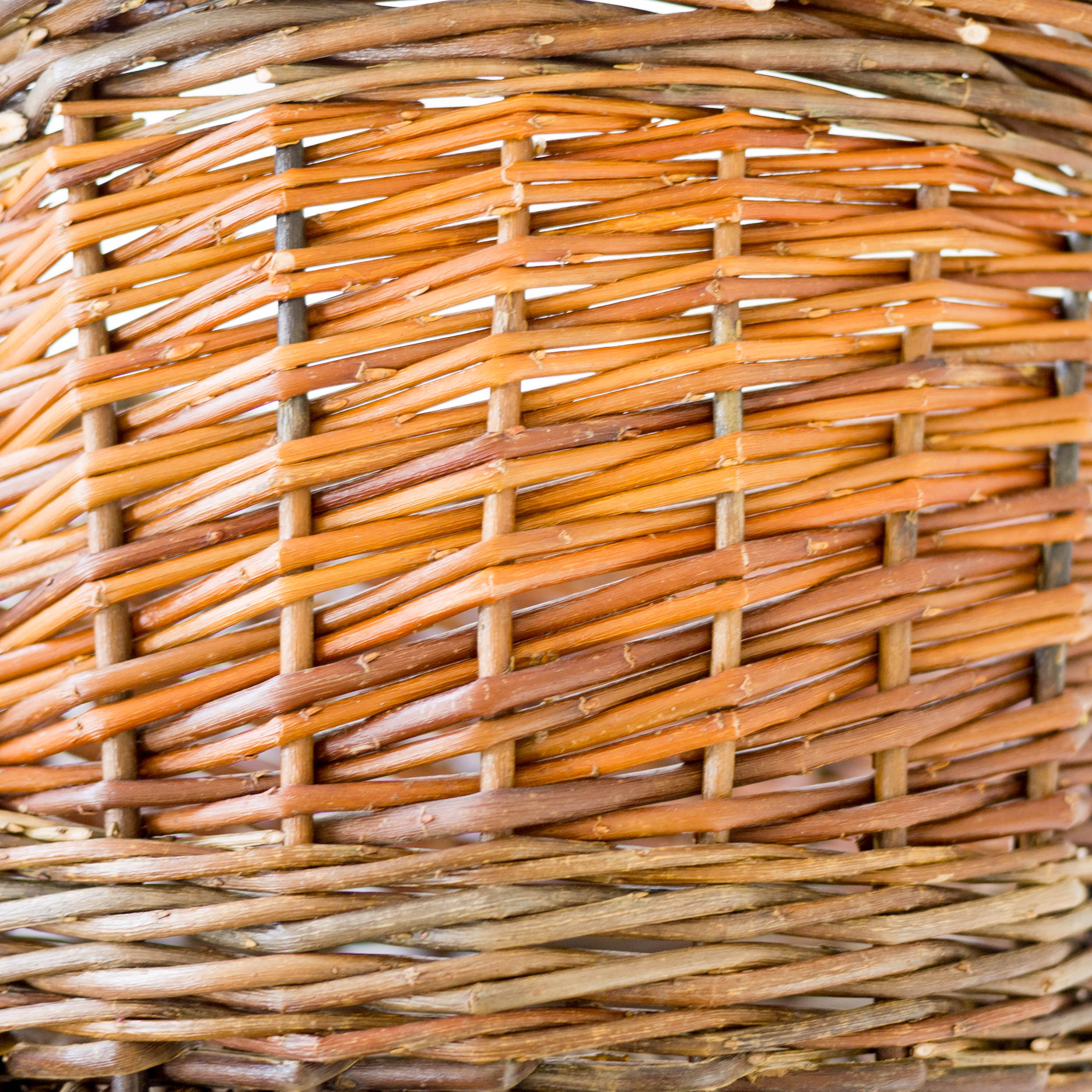 Round Shopper Willow Basket