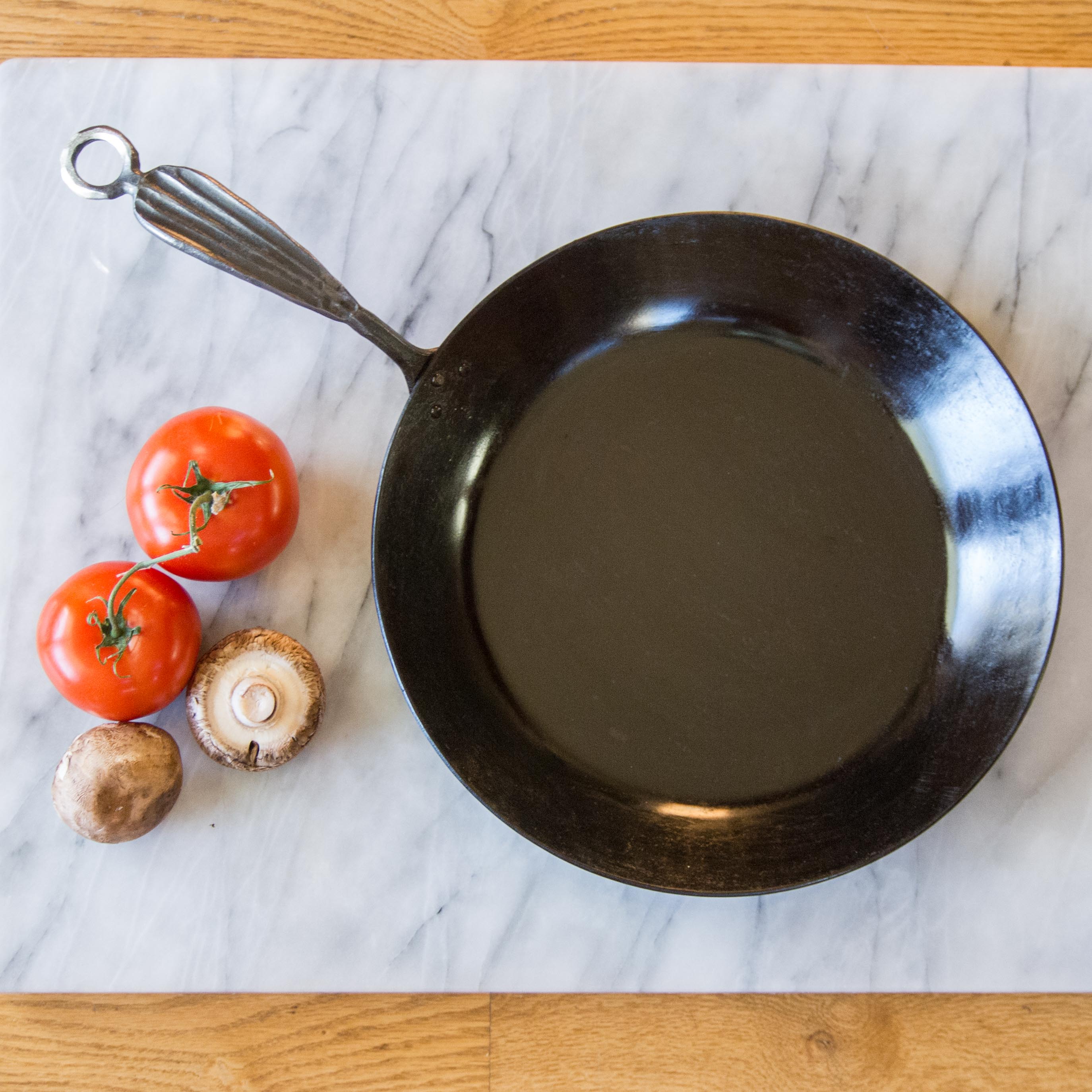 11" Carbon Steel Frying Pan (with flared sides)