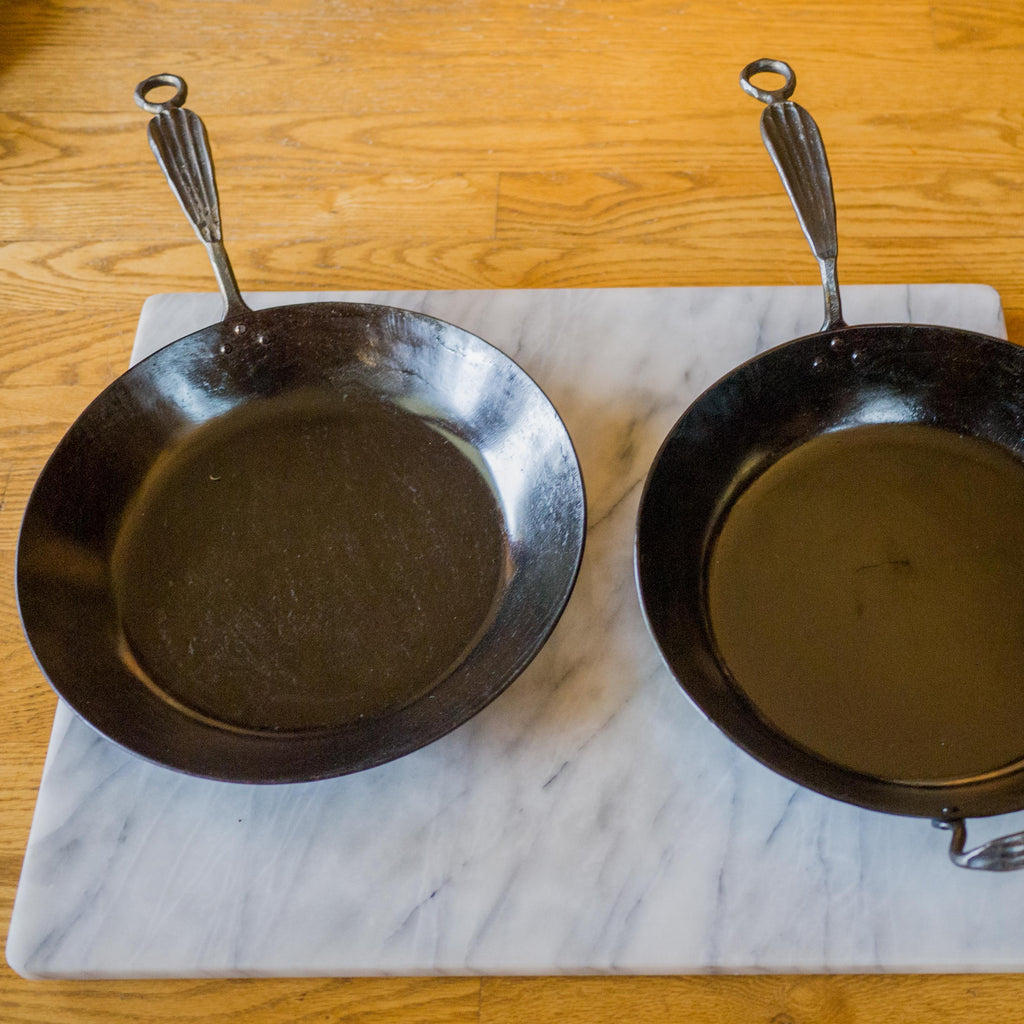 Carbon Steel Pan • Hand Forged Cookware • Newquist Forge