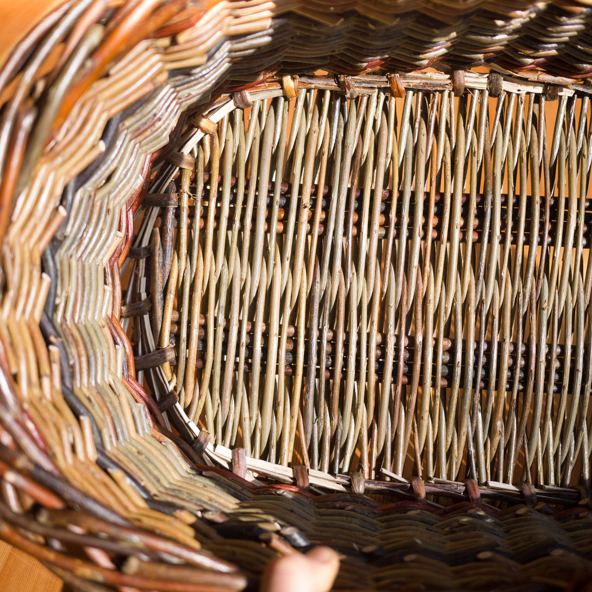 Large Oval Shopper Willow Basket