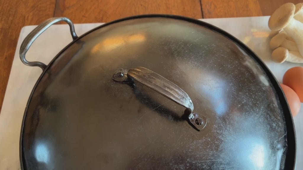 Carbon Steel Sauté Pans - Hand Forged, Carbon Steel