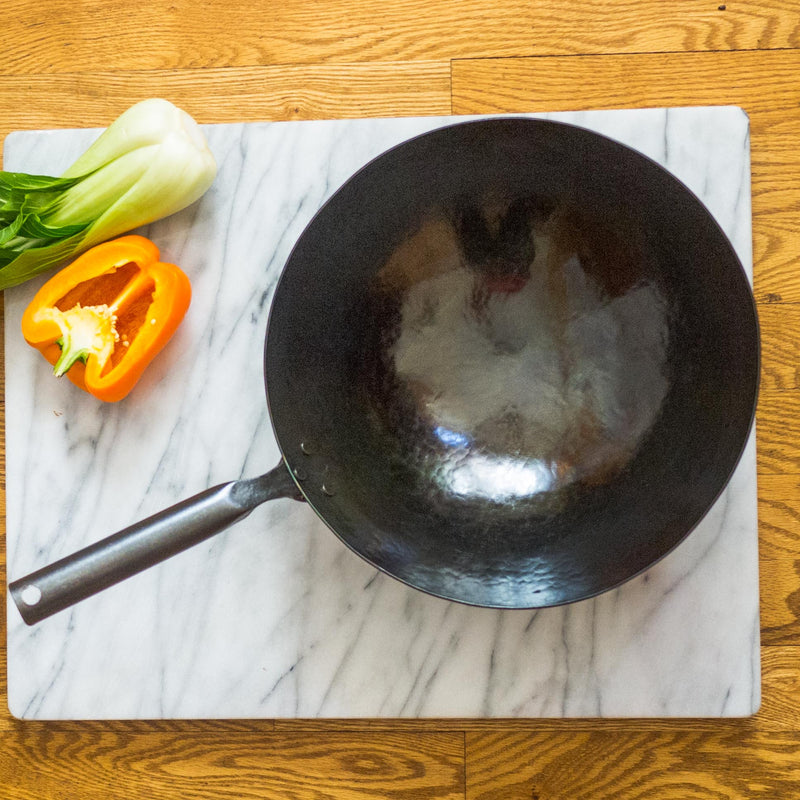 Carbon Steel French Skillet by Newquist Forge