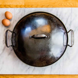 13" Carbon Steel Roaster Pan