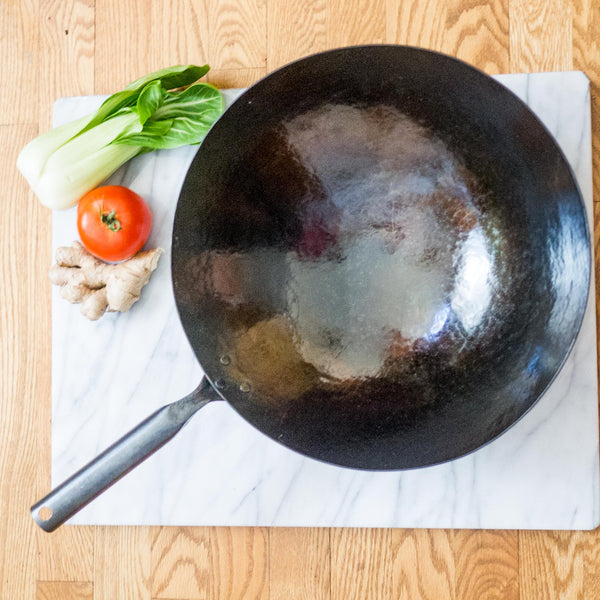 Carbon Steel French Skillet by Newquist Forge