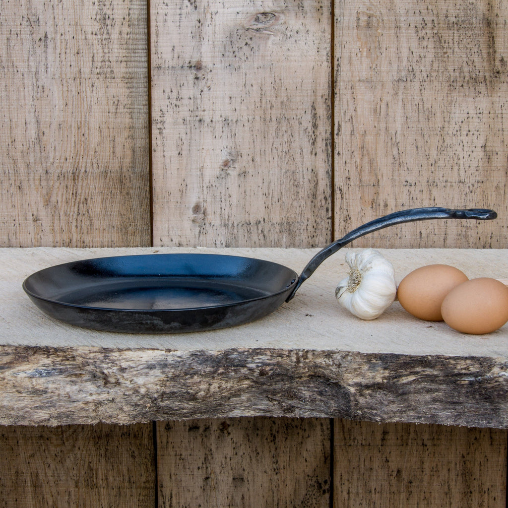 Carbon Steel French Skillet by Newquist Forge