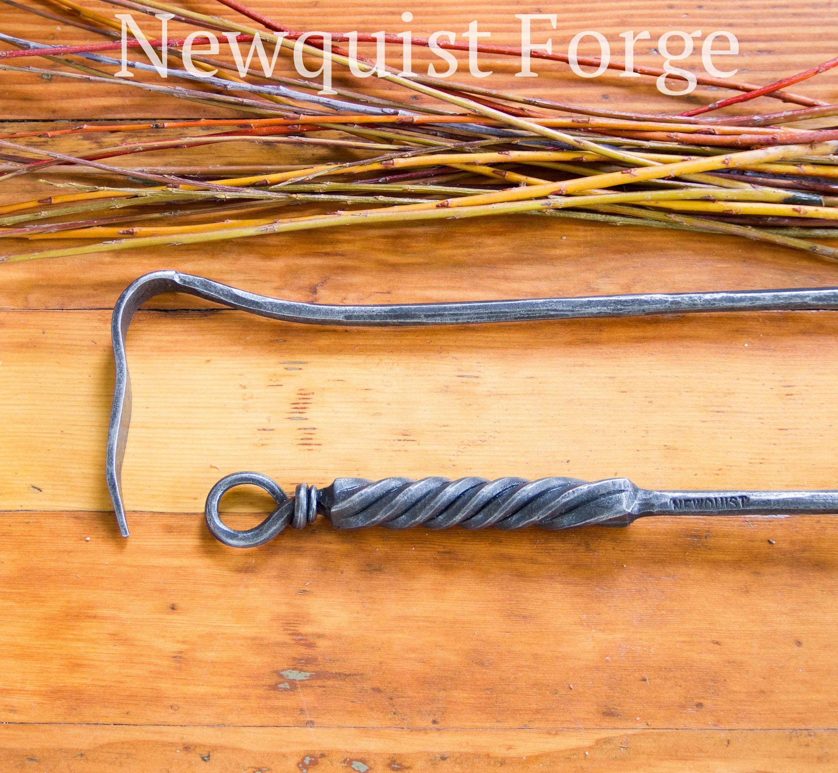 newquistforge Fire Tools Fireplace Poker