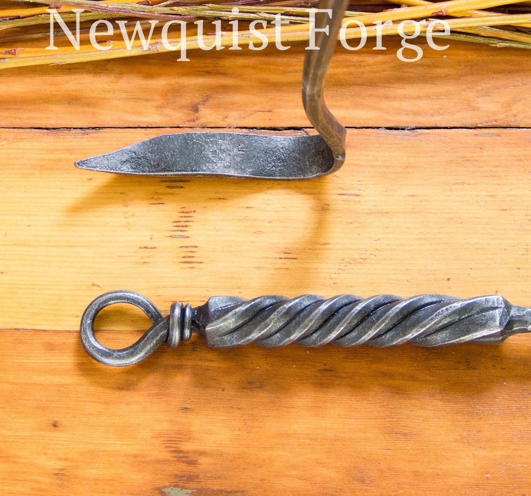 newquistforge Fire Tools Fireplace Poker