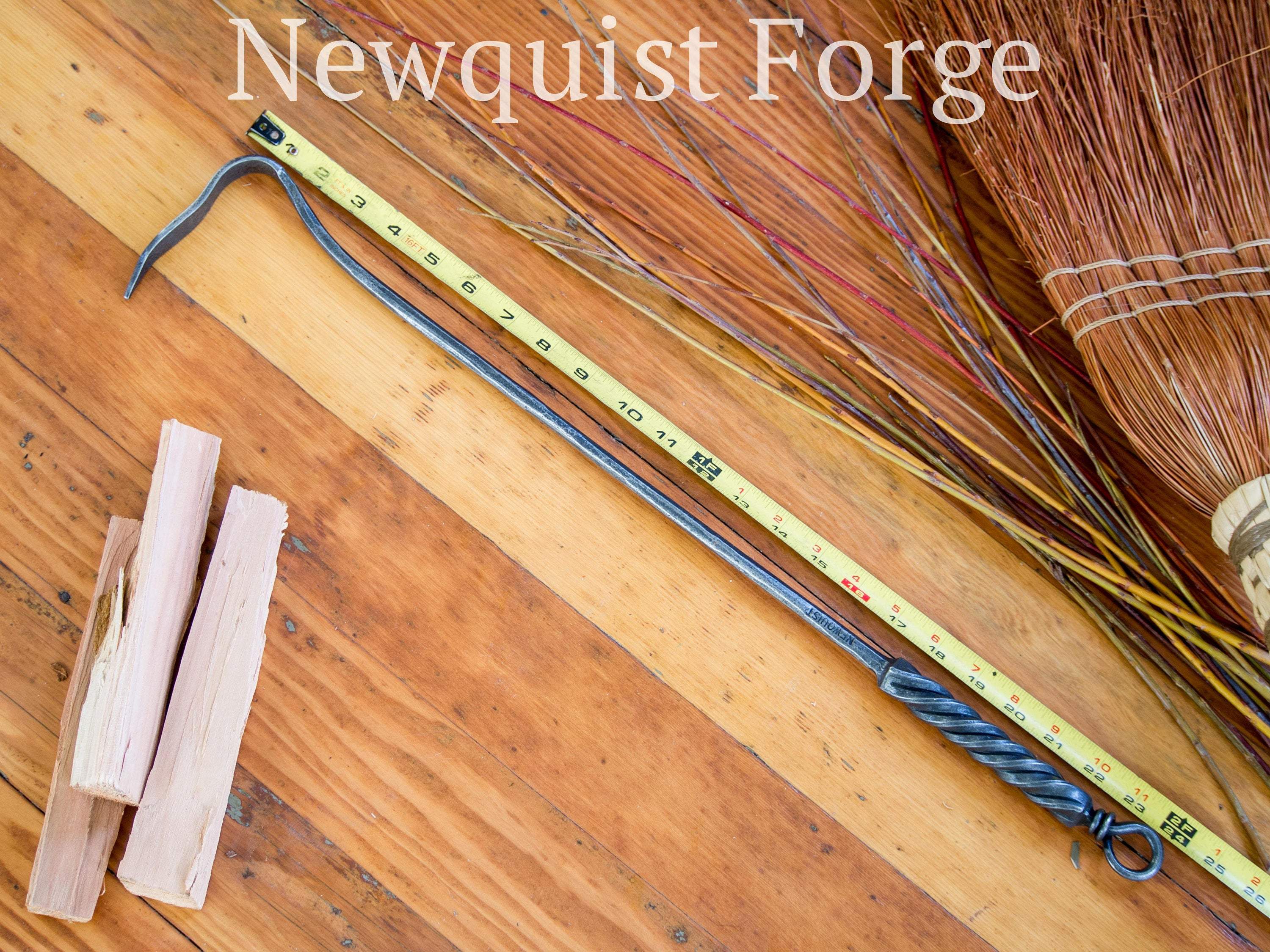 newquistforge Fire Tools Fireplace Poker