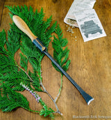 newquistforge Garden Tools Hand Forged Garden Tool Gift Set of 3 • Trowel • Korean Hand Plow • Dandelion Digger