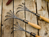 newquistforge Garden Tools Hand Forged Garden Tools - Hand Rake Claw