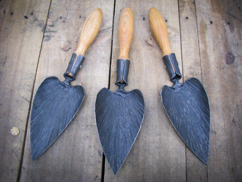 newquistforge Garden Tools Hand Forged Garden Trowel made in the USA