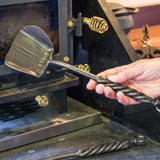 newquistforge Fire Tools Mini Fireplace Tool Set for tiny house or boat wood stoves