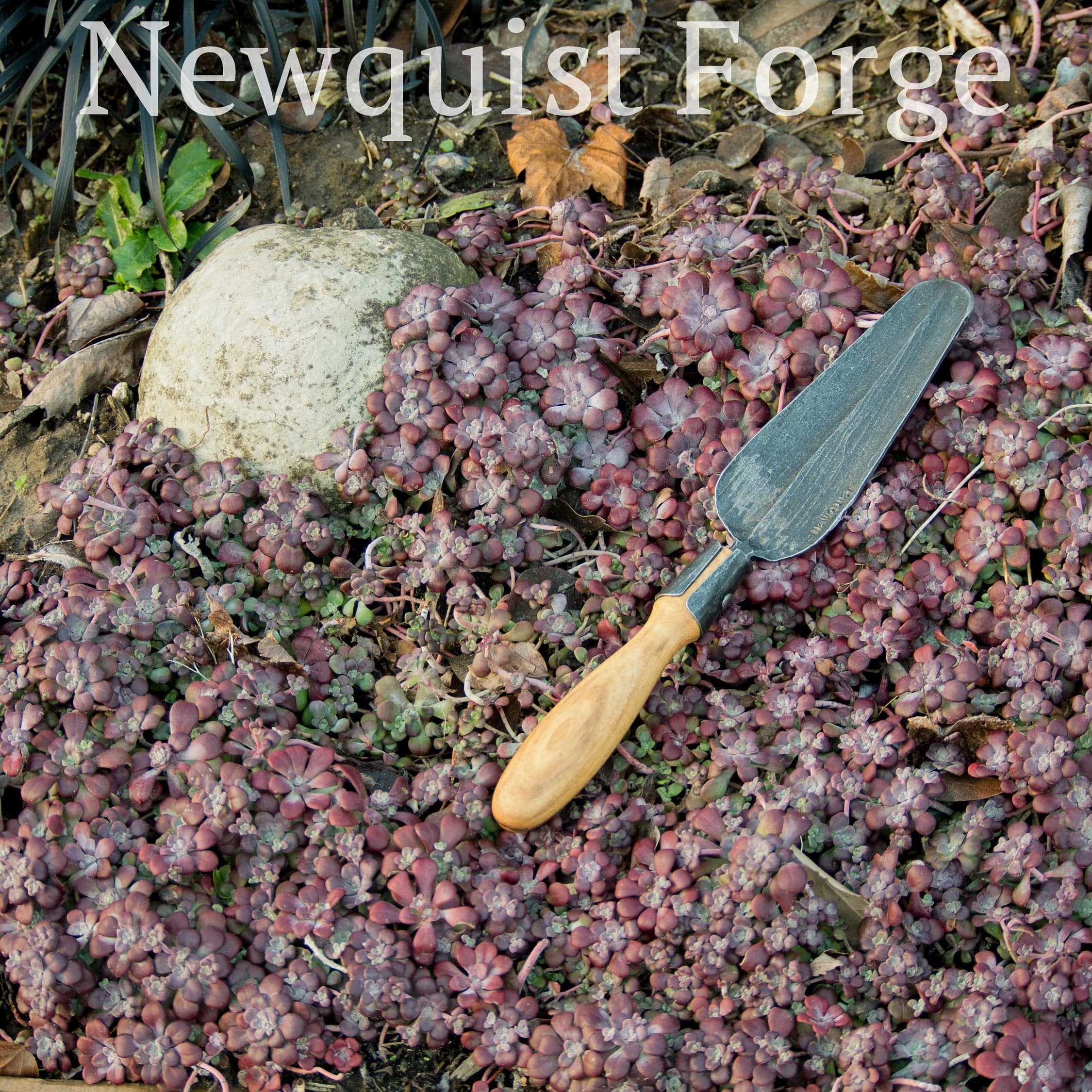 newquistforge Garden Tools Perennial Trowel • Transplanting Shovel