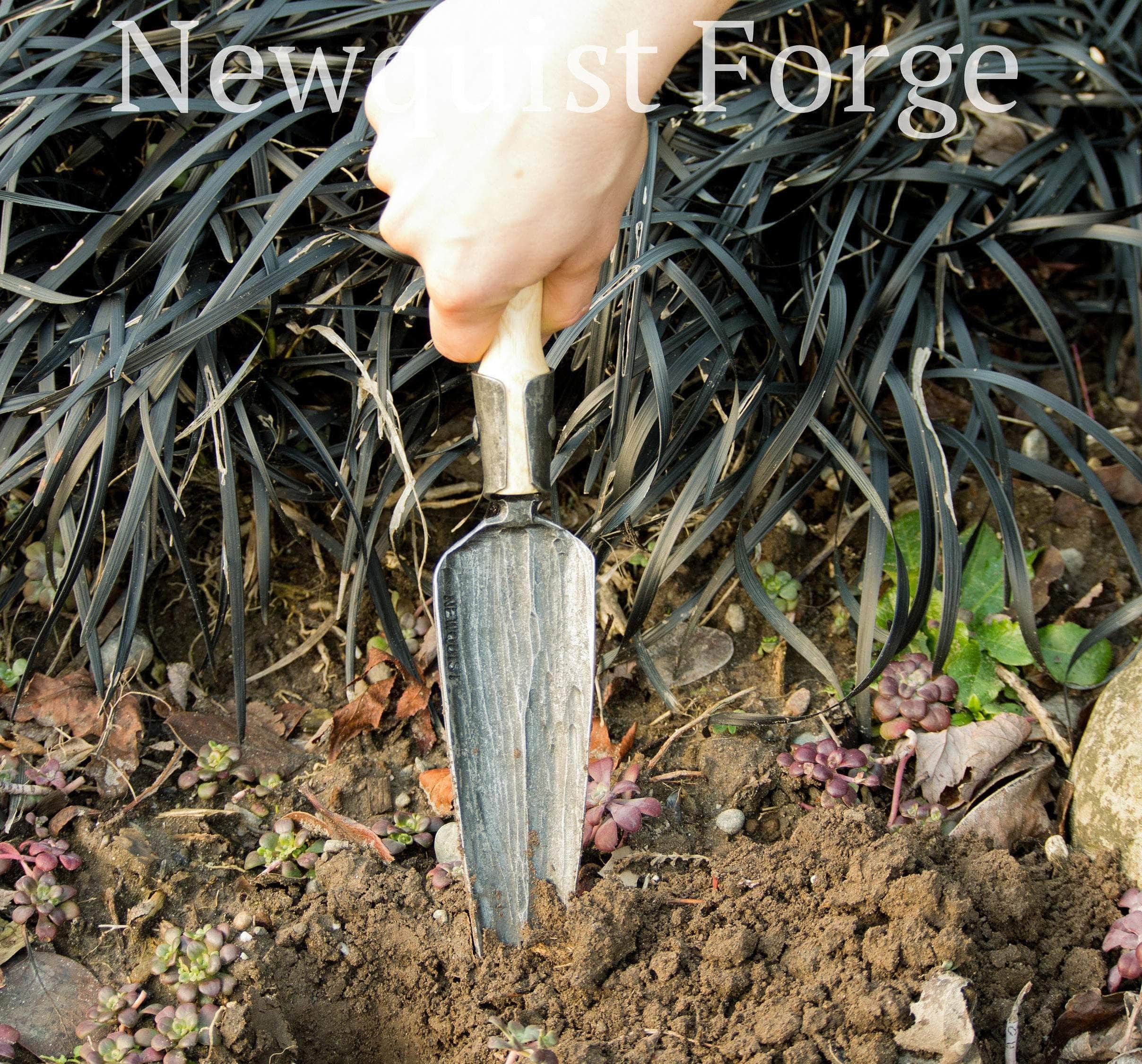 newquistforge Garden Tools Perennial Trowel • Transplanting Shovel