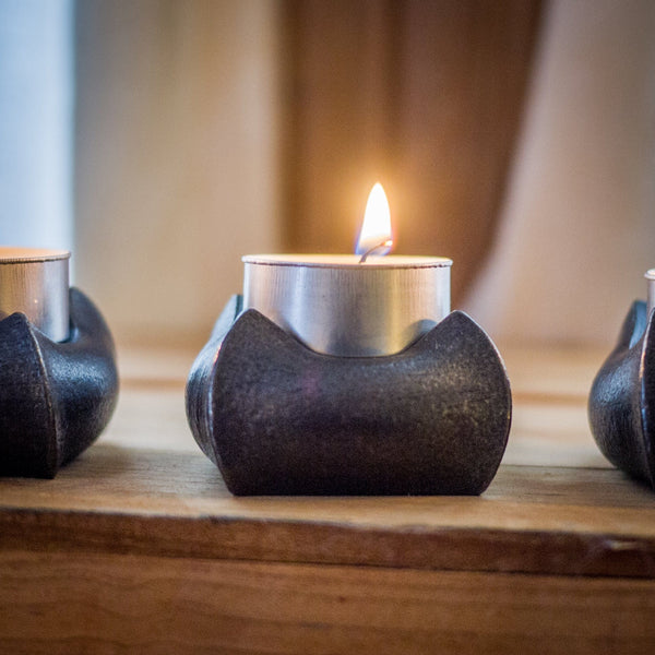 Newquist Forge Candle holder Tea light candleholder