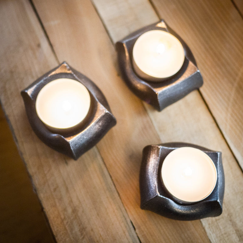 Newquist Forge Candle holder Tea light candleholder